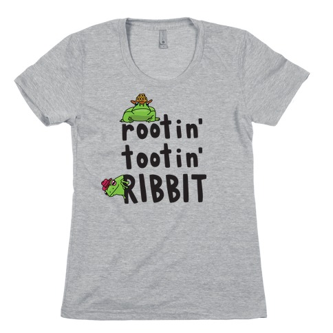 Rootin' Tootin' Ribbit Womens T-Shirt