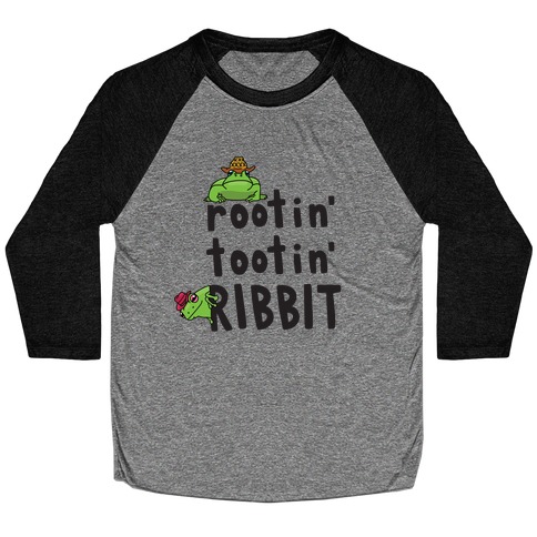 Rootin' Tootin' Ribbit Baseball Tee