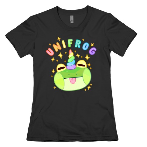 Unifrog Frog Unicorn Womens T-Shirt