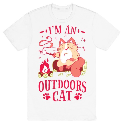 I'm An Outdoors Cat T-Shirt