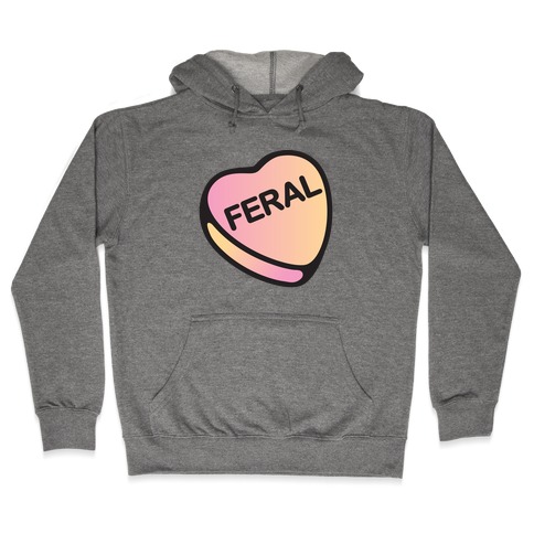 Feral Candy Heart Hooded Sweatshirt