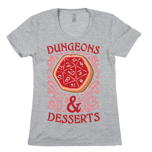 Dungeons & Desserts Womens T-Shirt