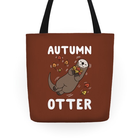 Autumn Otter Tote