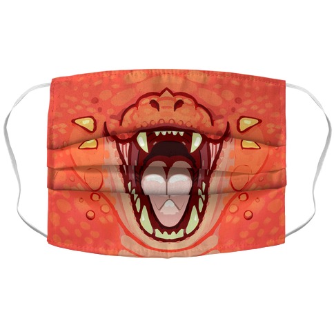 Dragon Mouth Accordion Face Mask