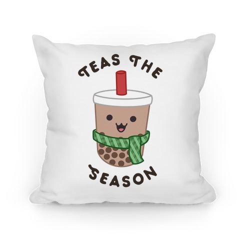Teas the Season Pillow