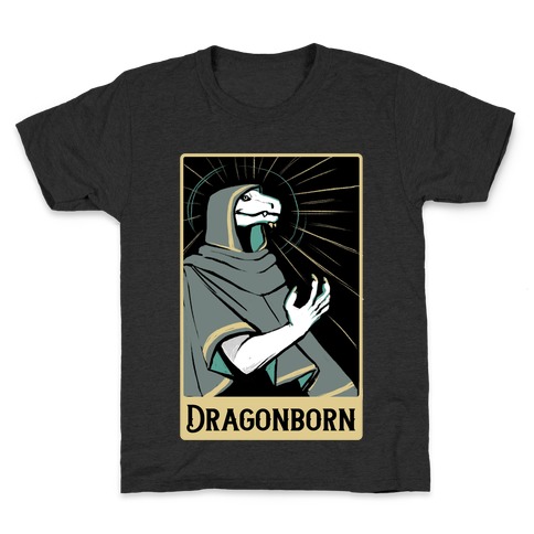 Dragonborn - Dungeons and Dragons Kids T-Shirt