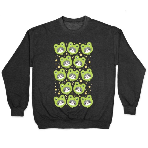 Frog Hat Cat Pullover