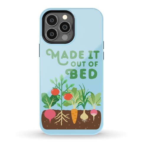Made It Out Of Bed (vegetables) Phone Case