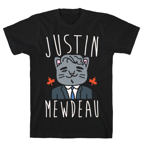 Justin Mewdeau White Print T-Shirt