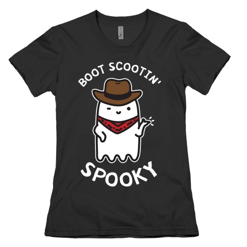 Boot Scootin' Spooky Womens T-Shirt