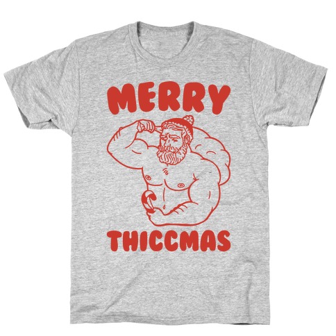 Merry Thiccmas Parody T-Shirt