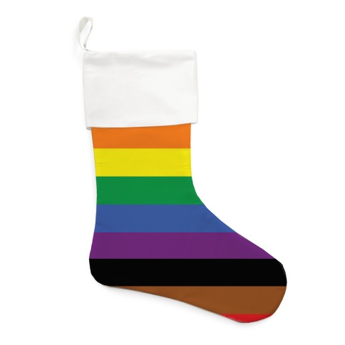 Gay Pride Flag Stocking