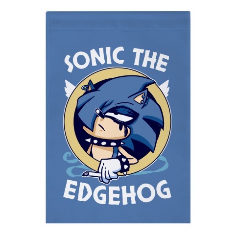 Sonic The Edgehog Garden Flag