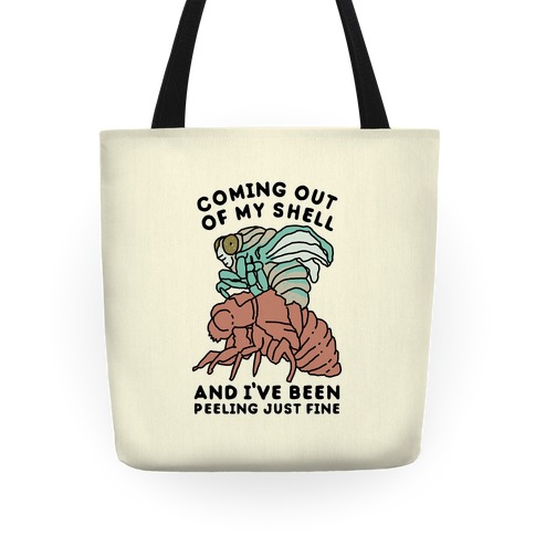 Coming Out of My Shell Tote