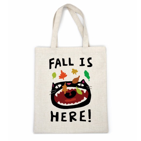 Fall Is Here Cat Casual Tote