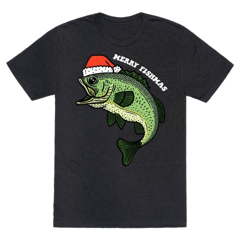 Merry Fishmas Bass T-Shirt