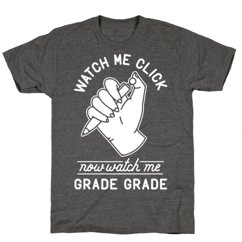 Watch Me Click Watch Me Grade Grade Wht T-Shirt