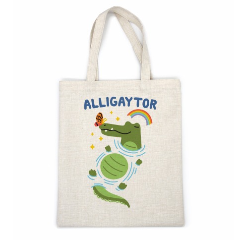 Alligaytor (Gay Alligator) Casual Tote