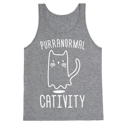 Purranormal Cativity (White) Tank Top