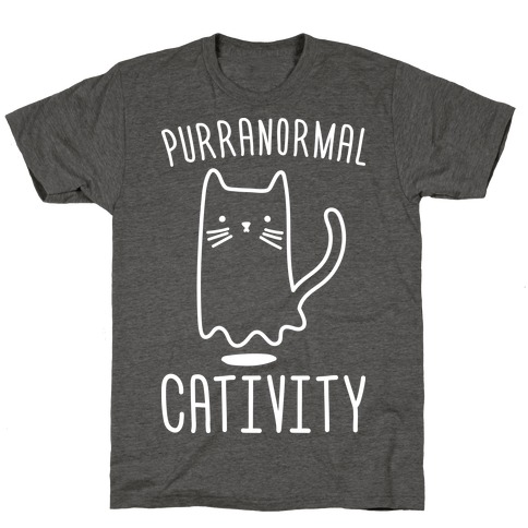 Purranormal Cativity (White) T-Shirt