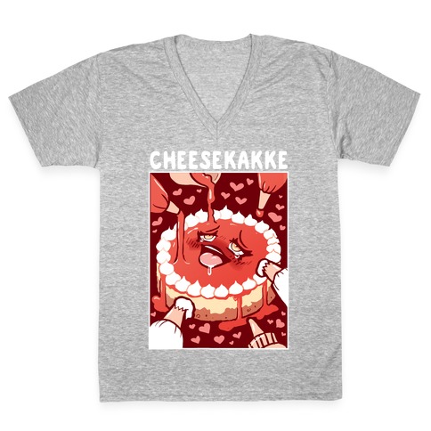 Cheesekakke V-Neck Tee Shirt
