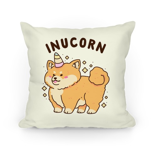Inucorn (Kawaii Shiba Inu Unicorn) Pillow