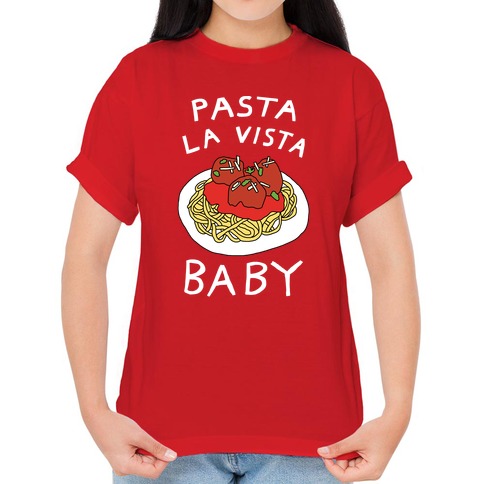 Pasta La Vista Gun Shirt