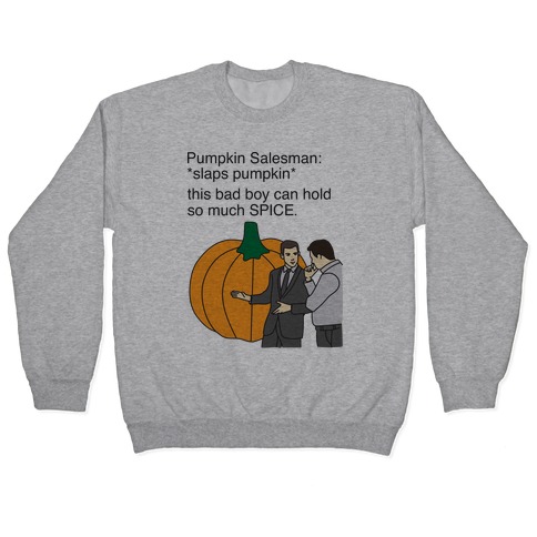 Pumpkin Salesman Pullover