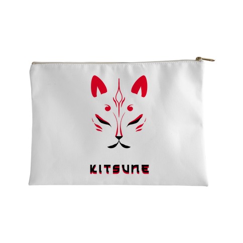 Kitsune Face Accessory Bag