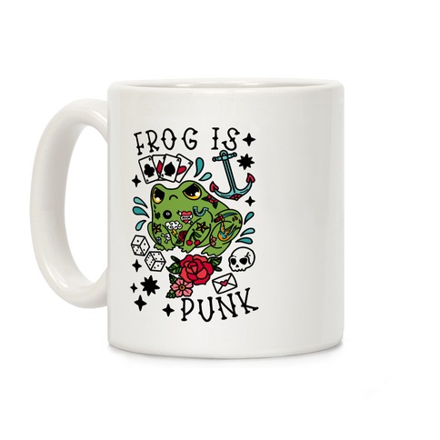 Frog Is Punk Coffee Mug