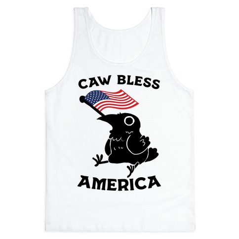 Caw Bless America Tank Top