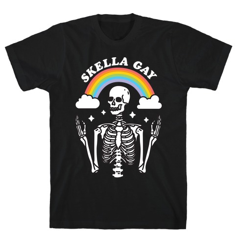 Skella Gay Skeleton T-Shirt