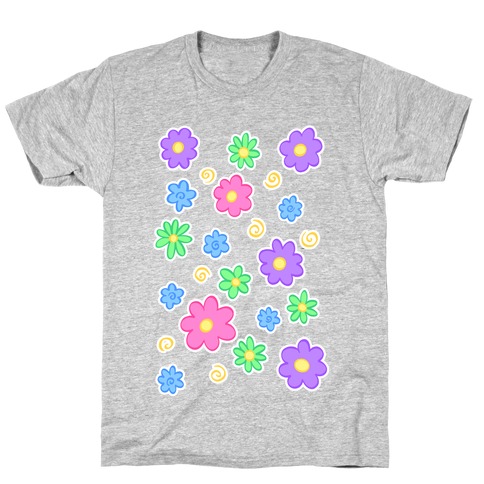 Doodle Flowers T-Shirt