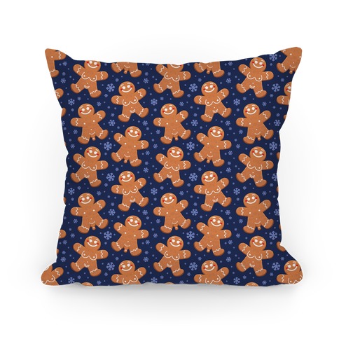 Ginger Bread Nudists Pillow