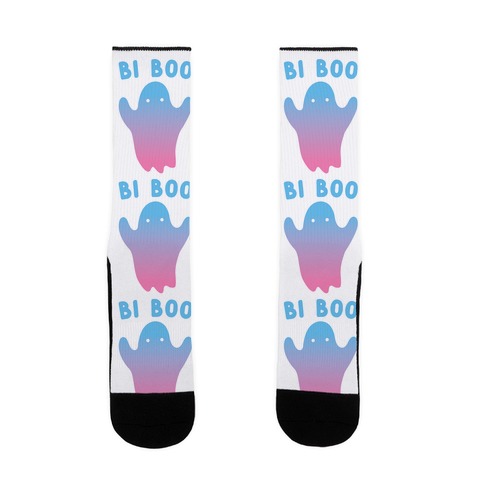 Bi Boo Ghost Sock