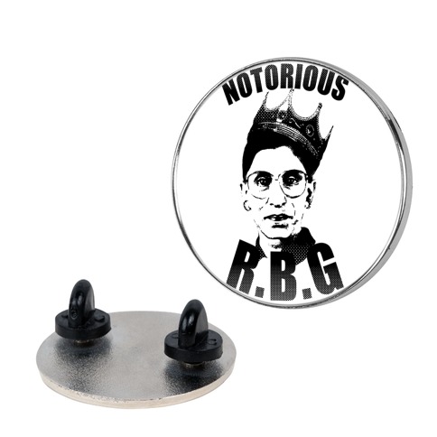 Notorious RBG (Ruth Bader Ginsburg) Pin