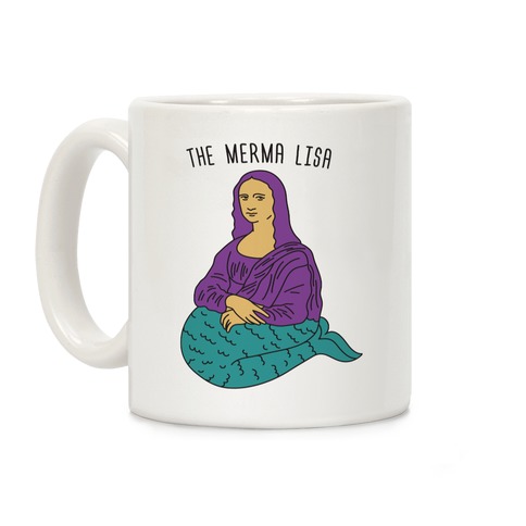 The Merma Lisa Coffee Mug
