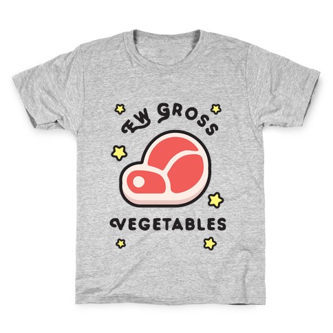 Ew Gross Vegetables Kids T-Shirt