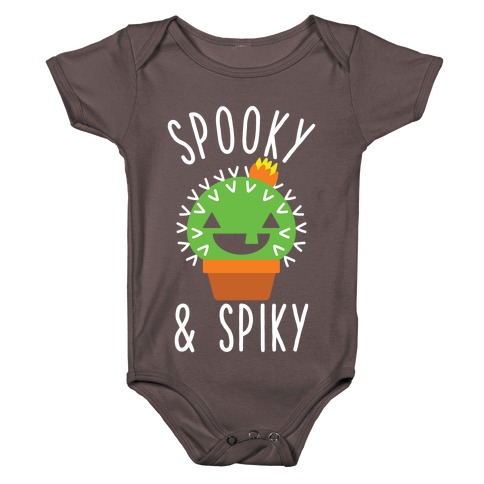 Spooky and Spiky Baby One-Piece