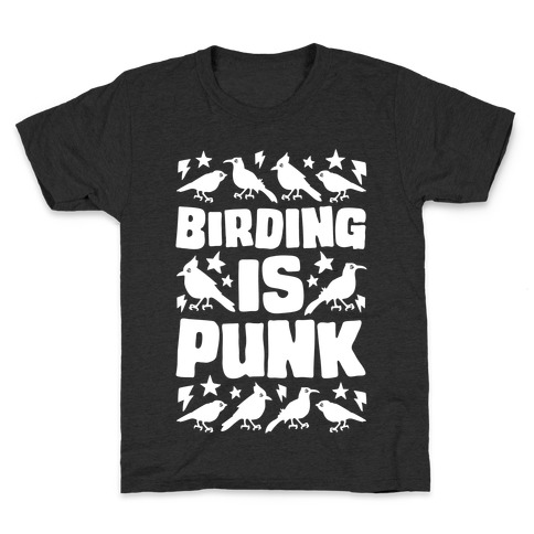 Birding Is Punk Kids T-Shirt