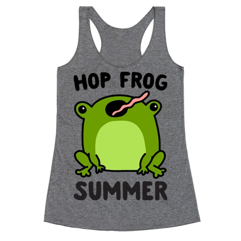 Hop Frog Summer Racerback Tank Top