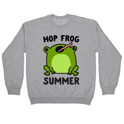 Hop Frog Summer Pullover