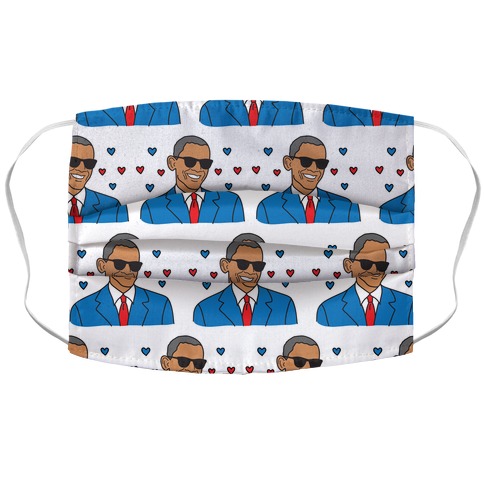 Forever My POTUS Obama Accordion Face Mask