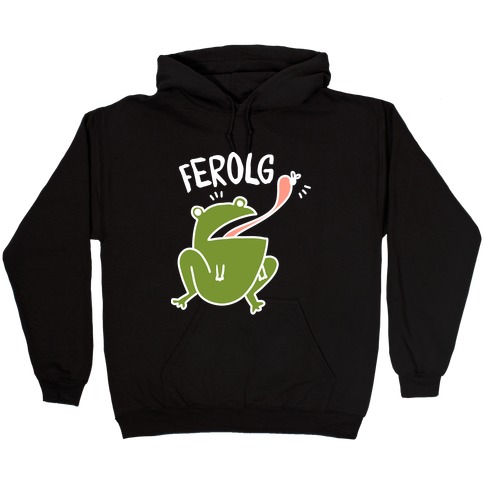 FEROLG - Feral Girl Frog Hooded Sweatshirt