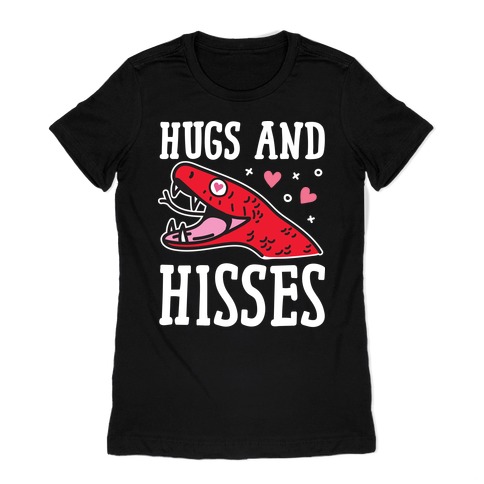 Hugs And Hisses Snake Womens T-Shirt