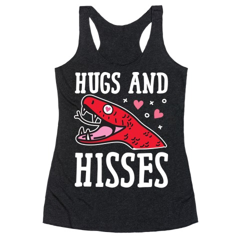 Hugs And Hisses Snake Racerback Tank Top