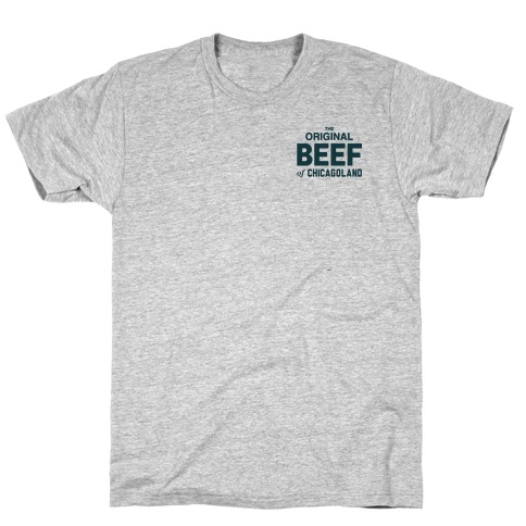 Orginal BEEF of Chicagoland Small Logo T-Shirt