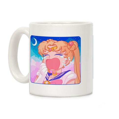 Crying Usagi Sky Coffee Mug