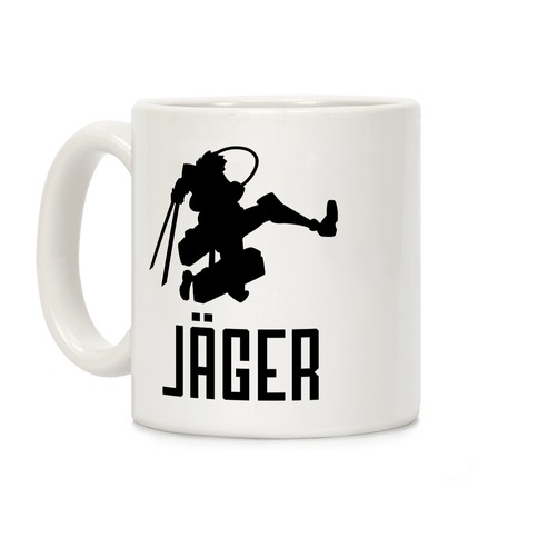 EREN JAEGER SILHOUETTE Coffee Mug