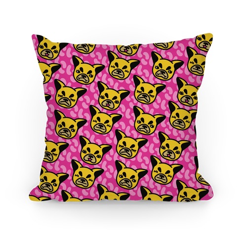 Sassy Chihuahua Pattern Pillow
